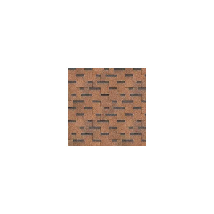 Гибкая черепица однослойная Технониколь Шинглас Классик Румба Фундук